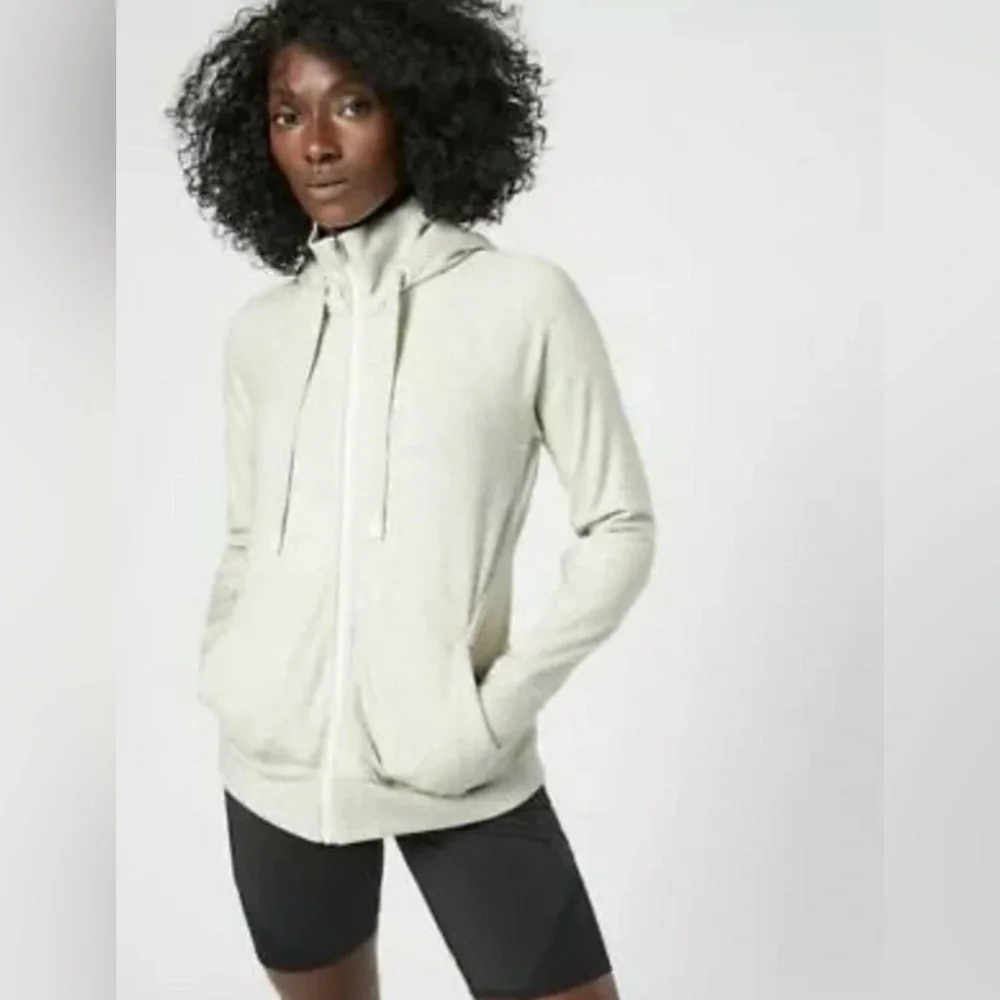 Athleta Triumph Hoodie Full Zip Hoodie, Small - Picture 2 of 6